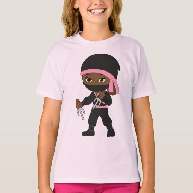 Camiseta Ninja Girl (Frente)