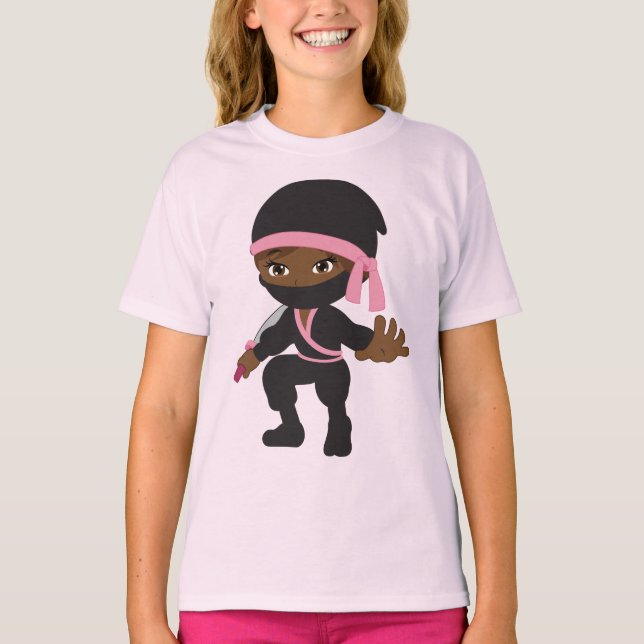 Camiseta Ninja Girl T Shirt (Frente)