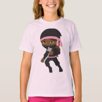 Ninja Girl T Shirt