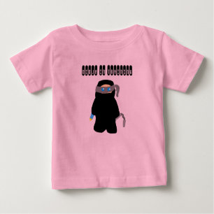Camiseta Ninja-In-Training do Bebê