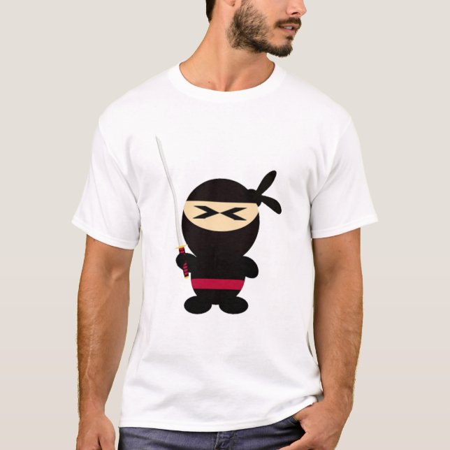 Camiseta Ninja irritado (Frente)