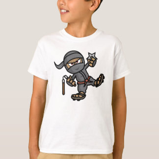 Camiseta Ninja Kids Blue Ringer T-Shirt