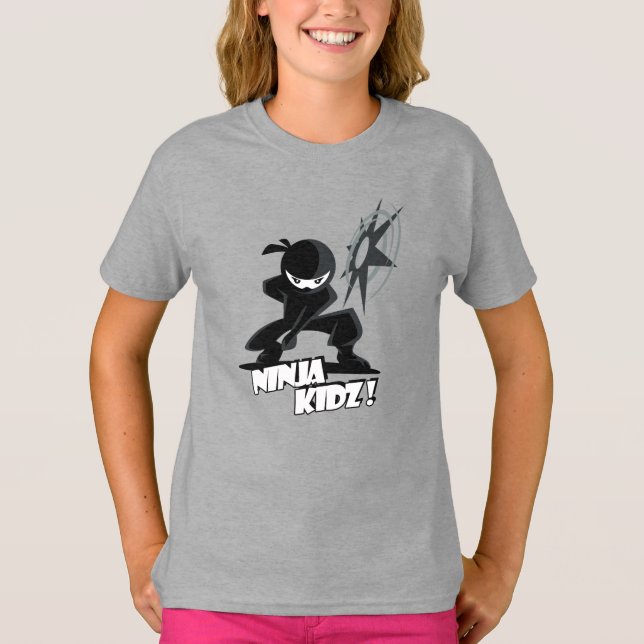 Camiseta Ninja Kidz | Crianças T-Shirt (Frente)