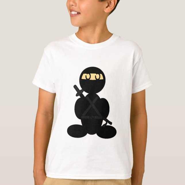 Camiseta Ninja (liso) (Frente)