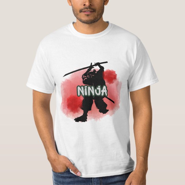 Camiseta Ninja Lua de Sangue (Frente)