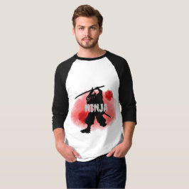 Camiseta ninja lua de sangue (personalizar)