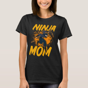 Camiseta Ninja Mãe Guerreira Engraçado