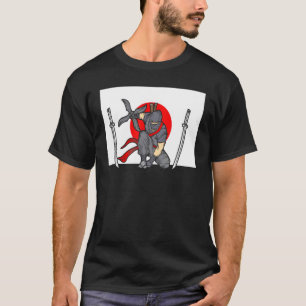 Camiseta Ninja Ninjutsu Adultos Homens Meninas Shaolin Espa