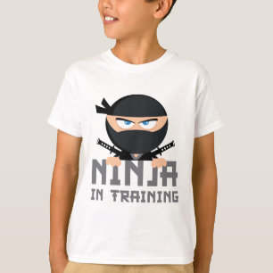 Camiseta Ninja no treinamento
