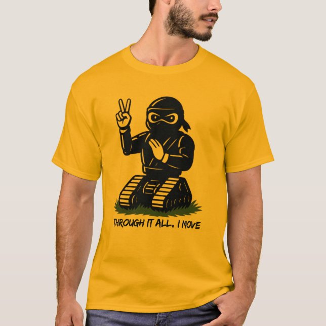 Camiseta Ninja para você (Frente)