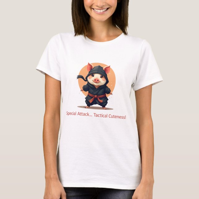Camiseta Ninja Pig T-Shirt (Frente)
