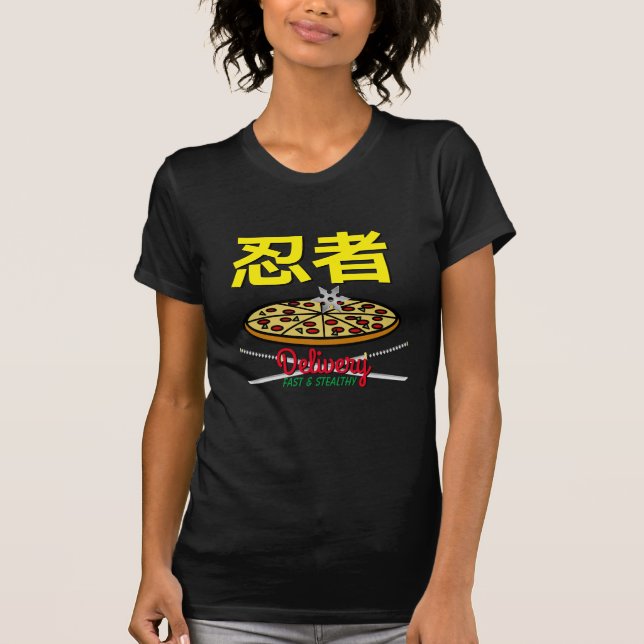 Camiseta Ninja Pizza Delivery T-Shirt (Frente)