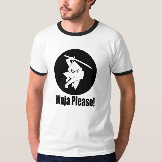Camiseta Ninja por favor (Frente)