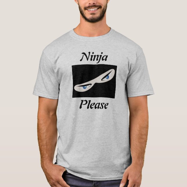 Camiseta Ninja, por favor (Frente)