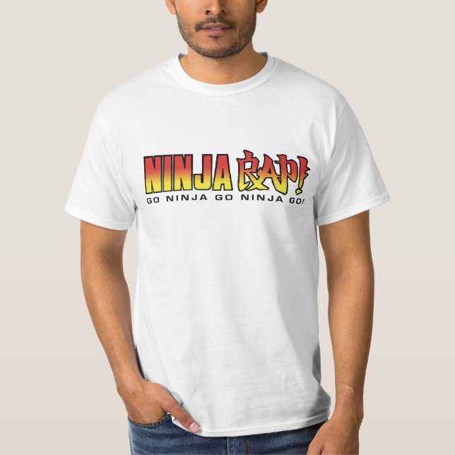 Camiseta Ninja Rap! Vai Ninja, Vai Ninja! (Frente)