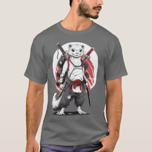 Camiseta Ninja Samurai Anime Furão Mangá Guerreiro menino
