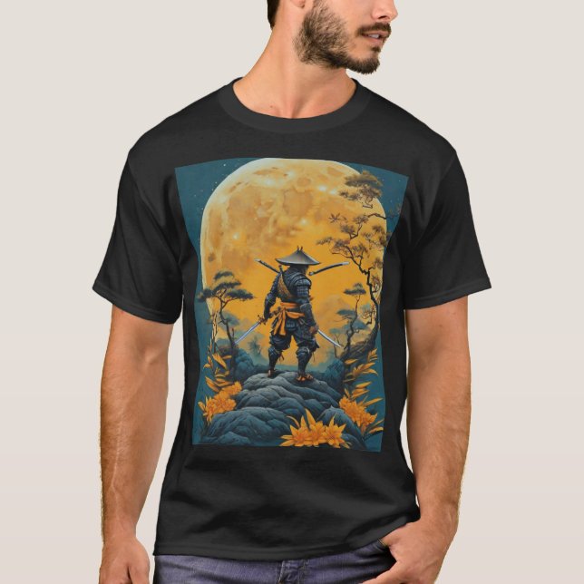 Camiseta Ninja samurai tshirt (Frente)