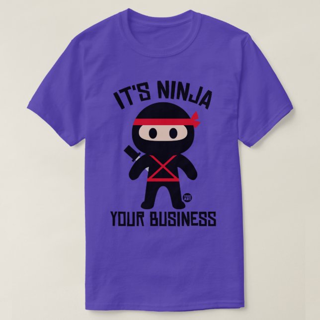 CAMISETA NINJA SEU NEGÓCIO (Frente do Design)