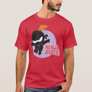 Camiseta Ninja Sista Birthday - Ideias para a Irmã Ninja C