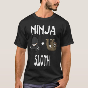 Camiseta Ninja Sloth Sloth Ninja