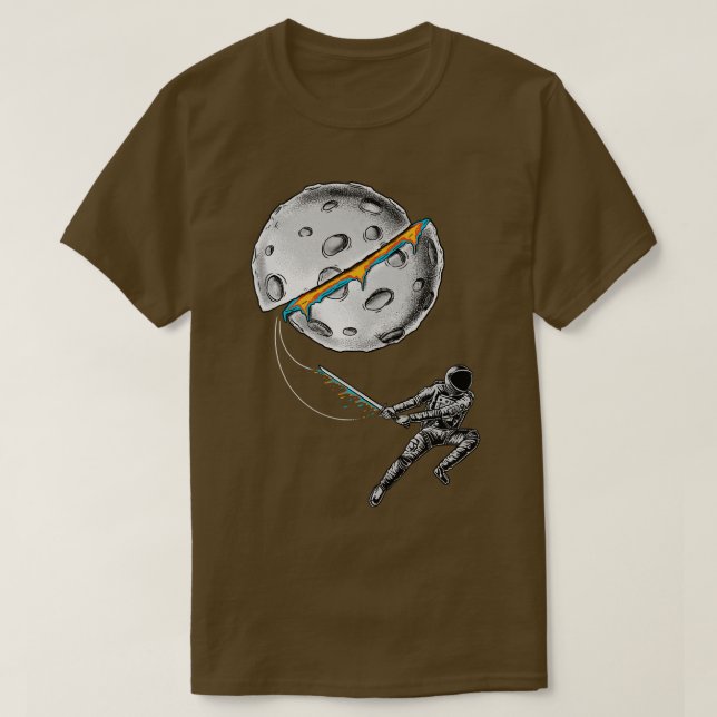 Camiseta Ninja Spaceman (Frente do Design)