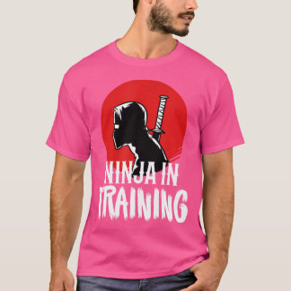 Camiseta Ninja Treinando Engraçado Karate