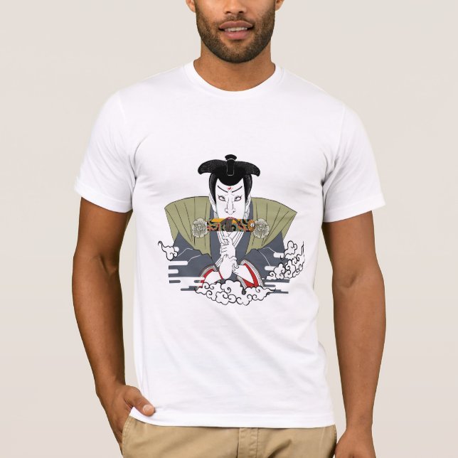 Camiseta Ninja Ukiyo-e Art (Frente)
