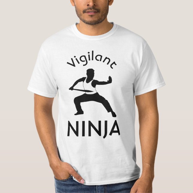 Camiseta Ninja vigilante personalizável (Frente)