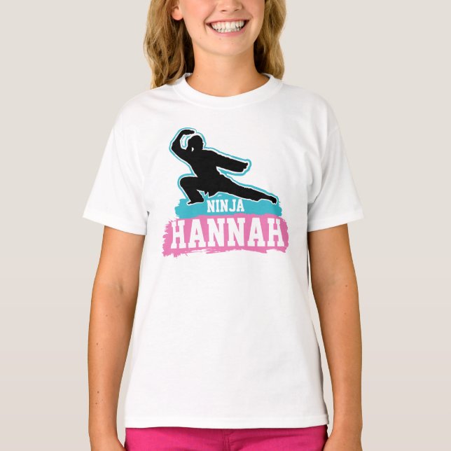 Camiseta Ninja Warrior Karate Birthday (Frente)