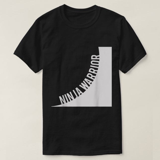 Camiseta Ninja Warrior Kids (Frente do Design)