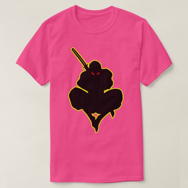 Camiseta Ninja Warrior Shadow (Frente do Design)