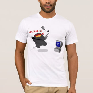 Camiseta Ninjaneer contra o erro fatal