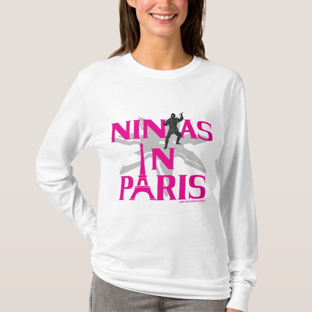 Camiseta Ninjas em Paris (Frente)