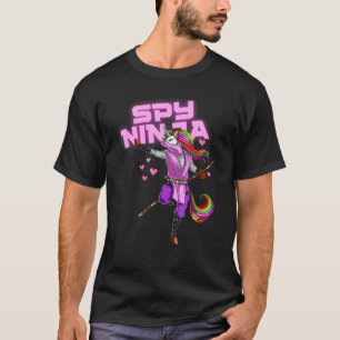 Camiseta Ninjas Gamer Ninja Ninja Boy Gir de Espião legal