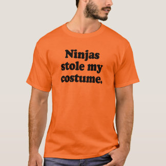 Camiseta Ninjas roubou meu traje
