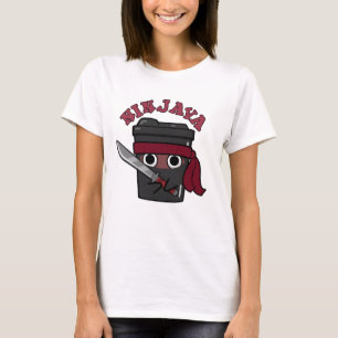 Camiseta Ninjava Funny Ninja Java Coffee Pun