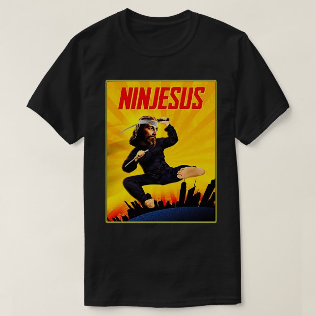 Camiseta NINJESUS Classic TSirt (Frente do Design)