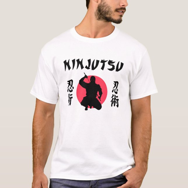 Camiseta Ninjutsu Sol Nascente  (Frente)