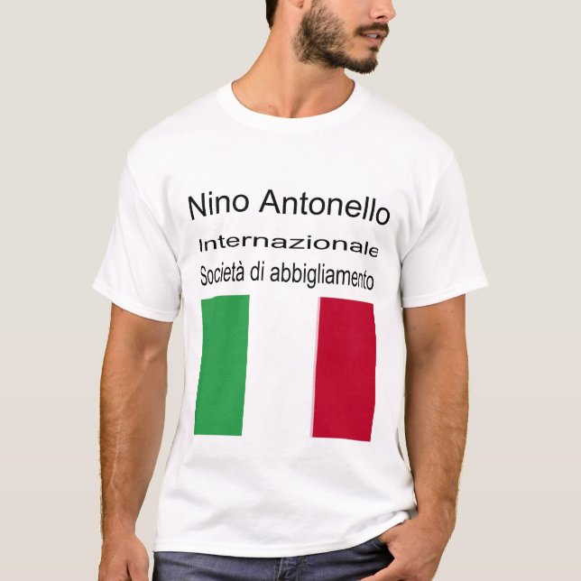 Camiseta Nino Antonello Internazionale Societa Di Abbigliam (Frente)