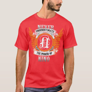 Camiseta Nino Name Shirt Nunca Subestima O Poder De N