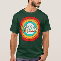 Nino Name Shirt Vintage Nino Circle