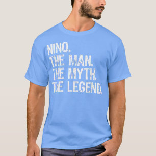 Camiseta Nino O Homem O Mito A Lenda Legal Engraçada