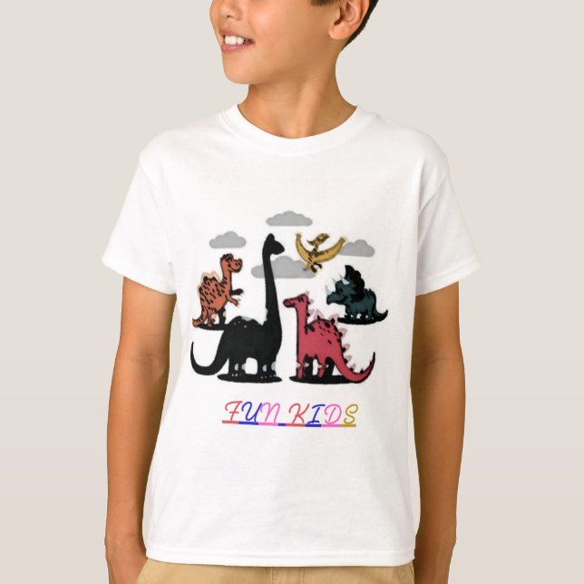 Camiseta Niños divertidos en navidad (Frente)
