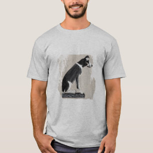 Camiseta Nipper, A Arte de Desenho do Cão RCA