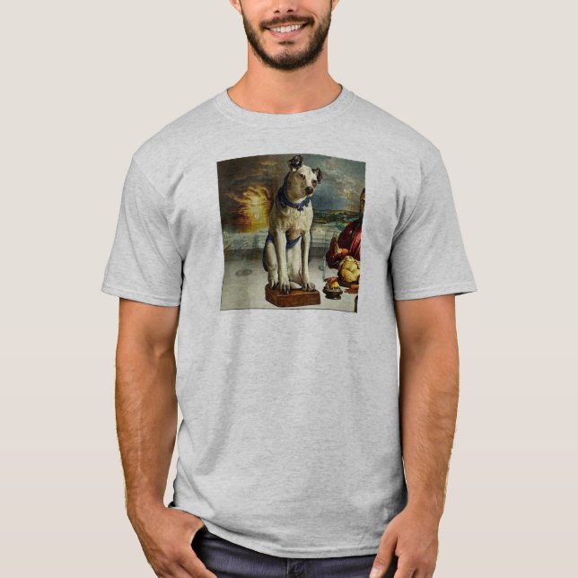 Camiseta Nipper, O Cachorro RCA Último Sobremesa (Frente)