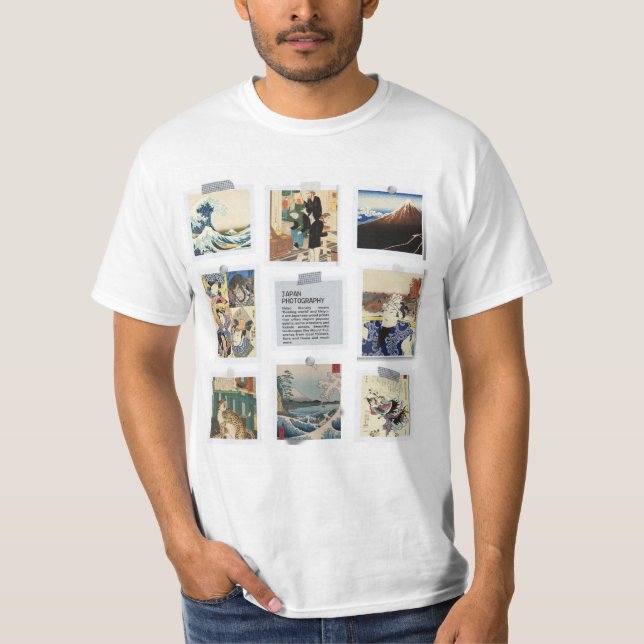 Camiseta  NIPPON Japanese Ukiyo-e  (Frente)