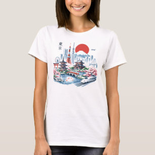 Camiseta Nippon Sakura Tokyo Sakura