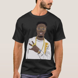 Camiseta Niska dessin classque