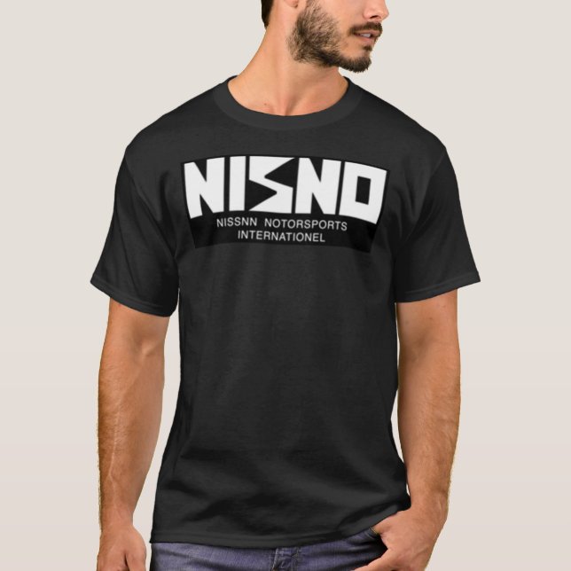 Camiseta NISNO Initial D NISMO Old Logo Spoof White Classic (Frente)