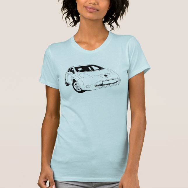 Camiseta Nissan folheia t-shirt (Frente)